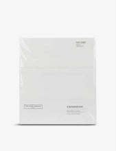 Cavendish Egyptian cotton single flat sheet 180x275cm