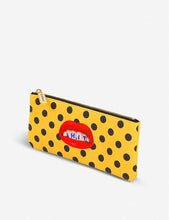 Seletti wears Toiletpaper Sh*t-print faux-leather pencil case