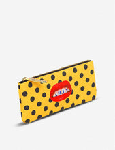 Seletti wears Toiletpaper Sh*t-print faux-leather pencil case