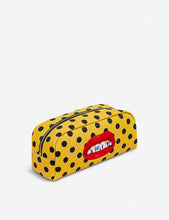 Seletti wears Toiletpaper Sh*t-print faux-leather case 20cm x 7cm