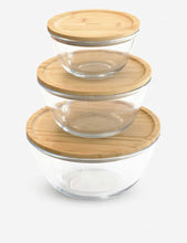 Mixing bowl with bamboo lid 2.6l