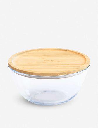 Mixing bowl with bamboo lid 2.6l