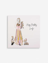 Happy Birthday Lovely greetings card 16.5cm x 16.5cm