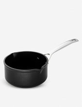 Toughened non-stick saucepans set of three