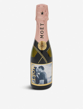 Personalised Impérial Rosé NV Champagne 200ml