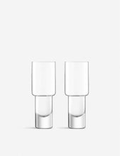 Vodka mixer glasses set of two