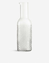 Wicker glass carafe 1.2l