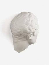 Male head porcelain decoration 37cm