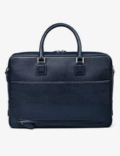 Mount Street small grained leather tech bag