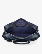 Mount Street small grained leather tech bag