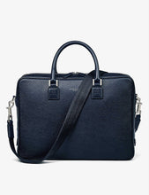 Mount Street small grained leather tech bag