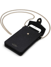 Panama leather phone case and chain