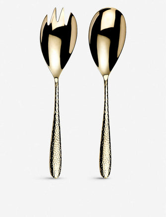 Champagne Mirage stainless steel salad servers