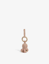 Odell the Octopus wooden ring soft toy