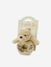 Hundred Acre Wood Disney Winnie the Pooh plush ring rattle 12cm