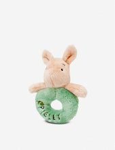 Hundred Acre Wood Disney Winnie the Pooh Piglet plush ring rattle 12cm