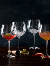 Marquis Moments crystal-glass gin glasses set of four