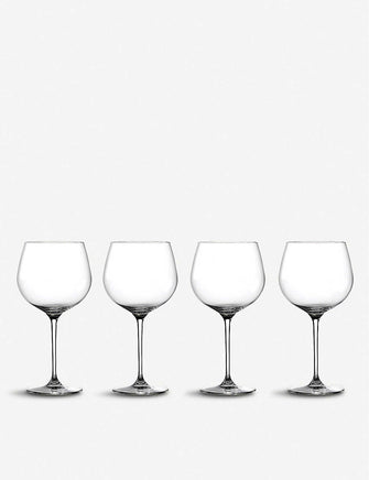 Marquis Moments crystal-glass gin glasses set of four