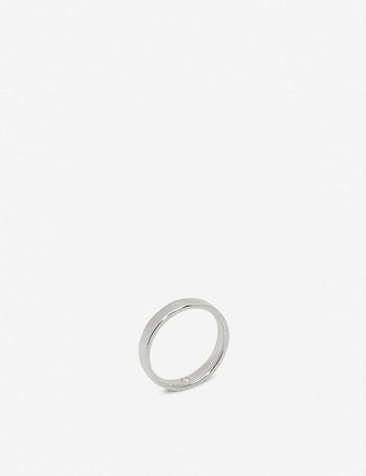 Les Éternelles de Chaumet Rubans platinum and diamond wedding band