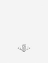 Joséphine Aigrette 18ct white-gold and diamond ring