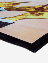 Lipsticks woven rug 280 x 200 cm