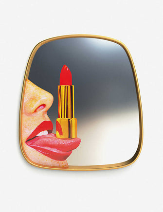 Seletti x TOILETPAPER tongue-print mirror