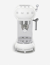 Chrome-plated stainless-steel espresso coffee machine