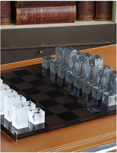 Acrylic chess set 44cm