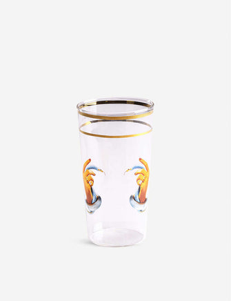 Seletti Wears TOILETPAPER Hands With Snakes glass 13cm