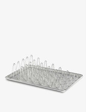 Shortwave stainless-steel dish rack 40cm