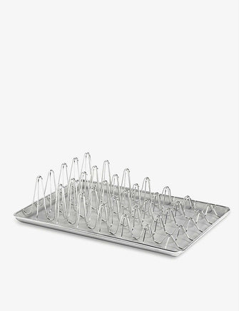 Shortwave stainless-steel dish rack 40cm