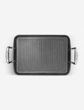 Toughened Non-Stick ribbed rectangular grill 35cm x 25cm