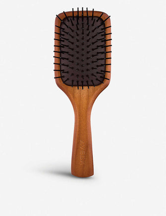 Mini wood paddle brush