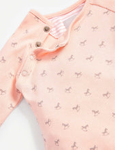 Cotton sleepsuit, hat, booties, blanket and comforter gift set 0-6 months