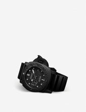 PAM00979 Submersible Marina Militare CARBOTECH™ and rubber watch