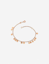 Kismet by Milka dangle circles 14ct rose-gold bracelet