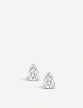 Dana Rebecca Sophia Ryan 14ct white-gold and diamond stud earrings
