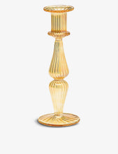 Phoebe glass candle holder 20cm