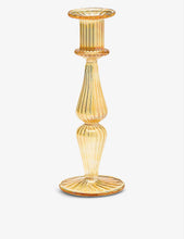 Phoebe glass candle holder 20cm