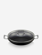 Toughened non-stick shallow casserole dish with glass lid 30cm