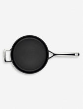 Toughened non-stick sauté pan with heat-resistant glass lid 26cm