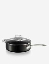 Toughened non-stick sauté pan with heat-resistant glass lid 26cm