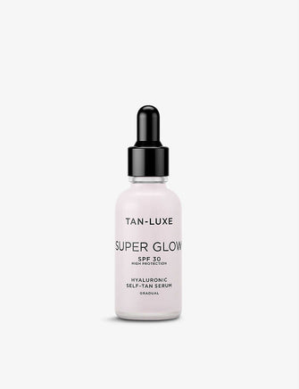 Super Glow hyaluronic self-tan serum SPF 30 30ml