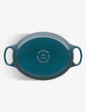 Signature shallow cast iron casserole dish 29cm