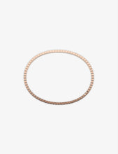 Ice Cube Pure 18-carat rose-gold bangle