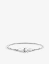 Jack de Boucheron single 18ct white-gold bracelet