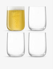 Borough set of four bar glasses