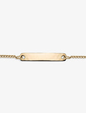 Havana 18ct yellow gold-vermeil woven friendship bracelet