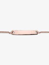 Havana Mini 18ct rose-gold vermeil friendship bracelet