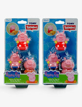 Peppa Family bath water squirters set of three